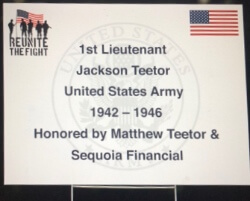 Reunite the Fight Honor a Veteran Sponsorship