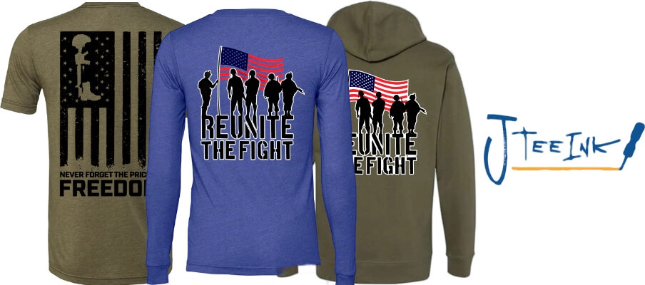 Reunite the Fight is supported by JTeeInk